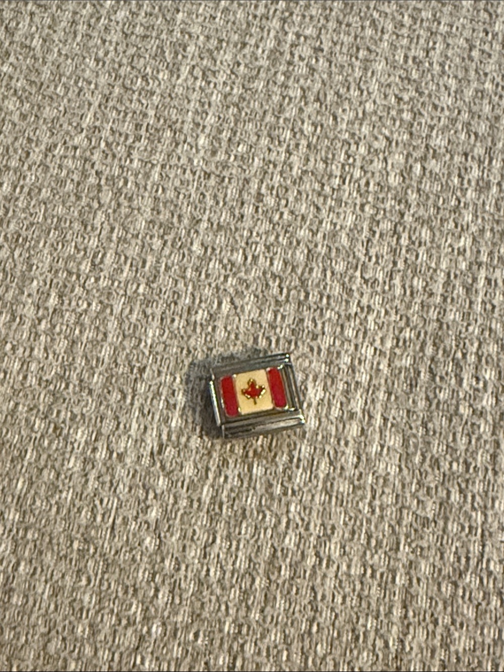 Italian Charm: Canada Flag